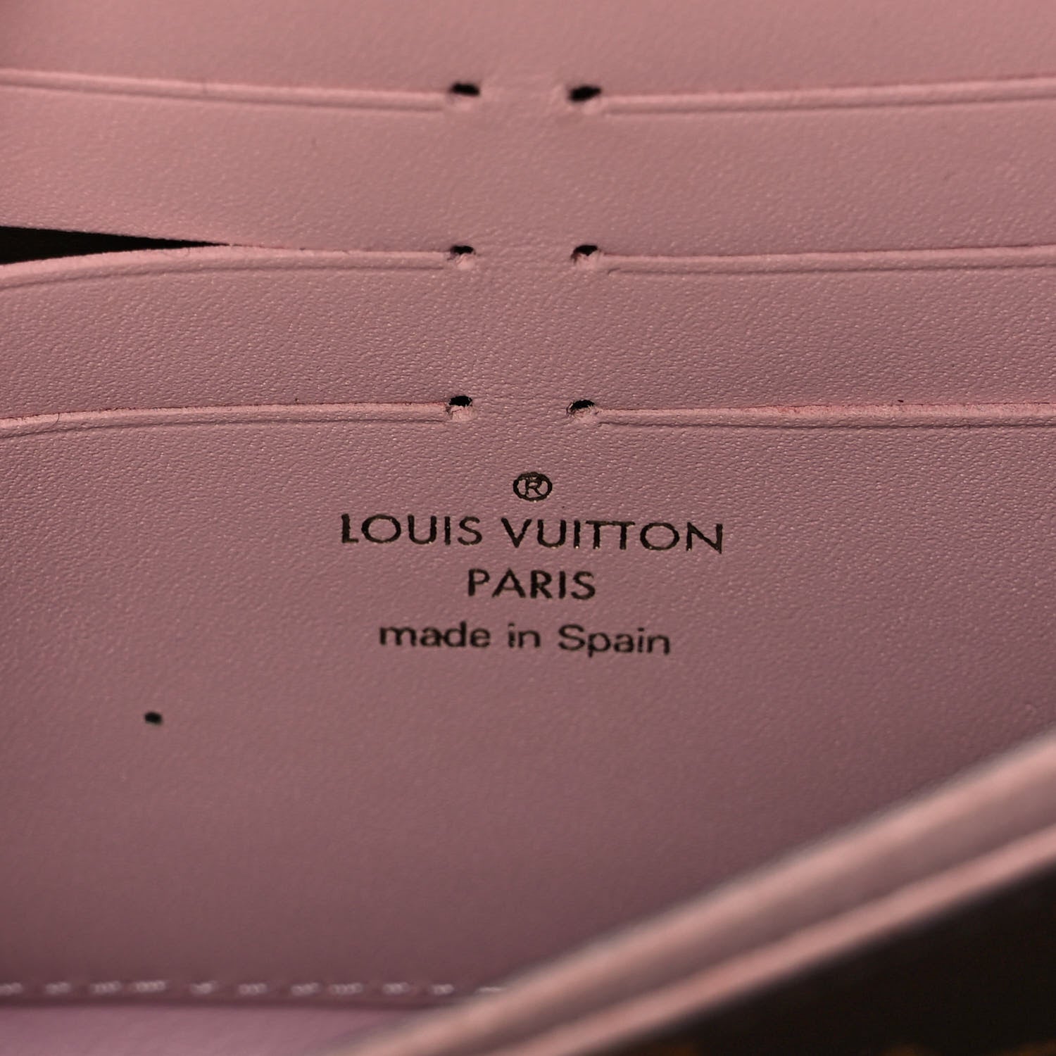 Louis Vuitton Monogram Flore Wallet Rose Ballerine 6 of 8