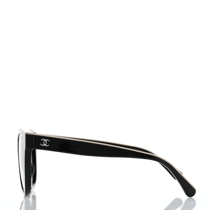 Chanel Acetate CC Butterfly Sunglasses 5414-A Black 3 of 8