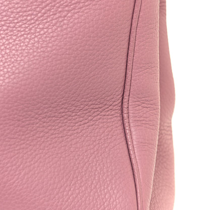 Gucci Pebbled Calfskin Medium Bamboo Shopper Tote Pink 13 of 13
