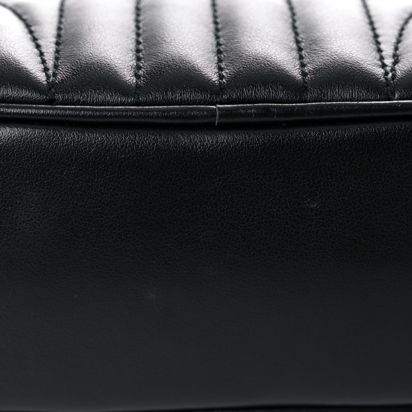 Soft Calfskin Diagramme Crossbody Bag Black