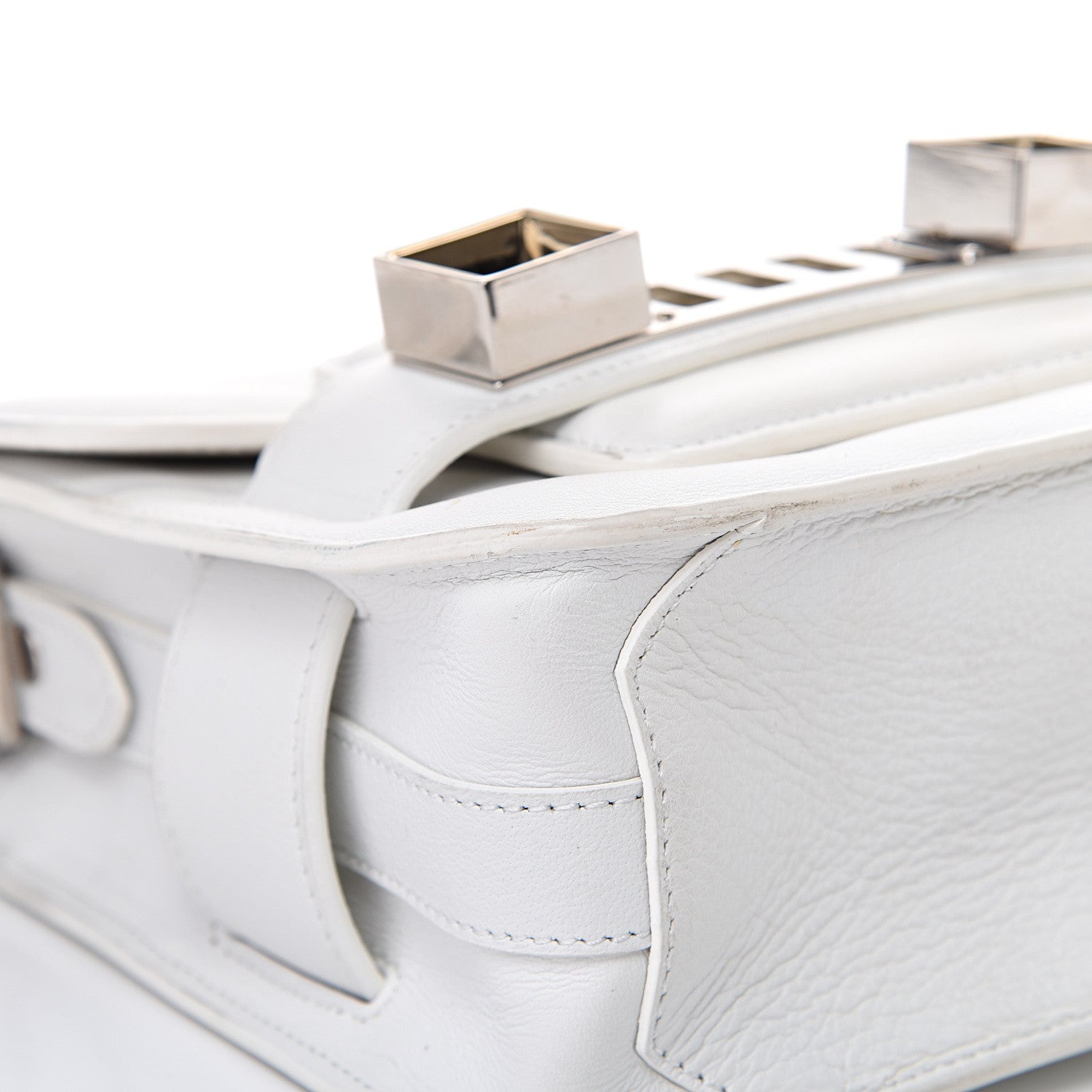 Proenza Schouler Calfskin Tiny PS11 Classic Shoulder Bag White 9 of 17