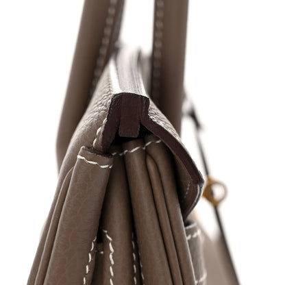Hermes Togo Birkin 30 Etoupe 9 of 13