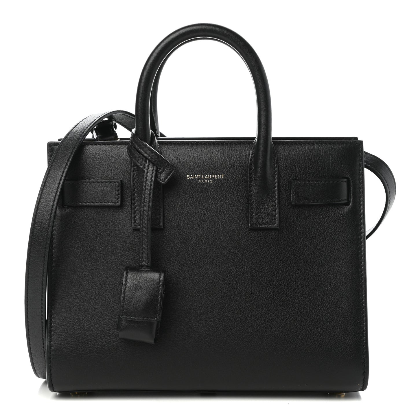 Calfskin Nano Sac de Jour Black