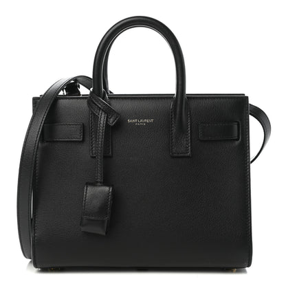 Saint Laurent Calfskin Nano Sac de Jour Black 1 of 9