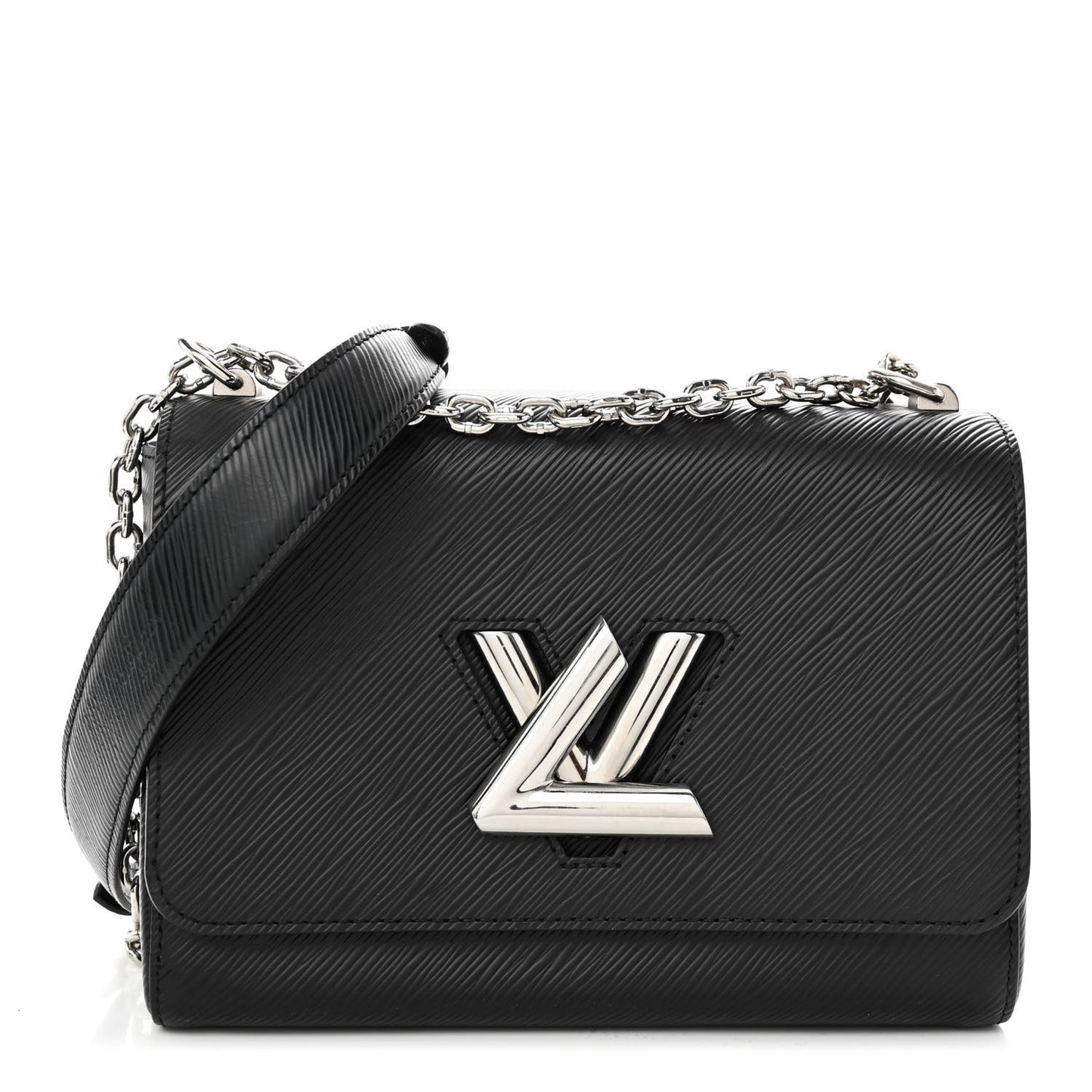 Epi Twist Shoulder Bag MM Black