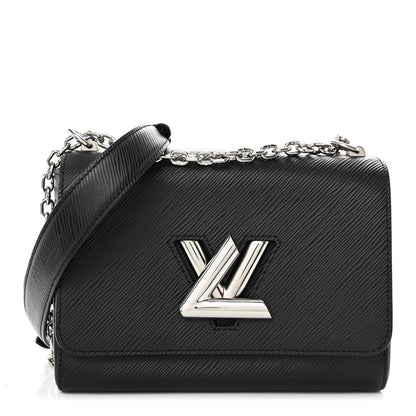Louis Vuitton Epi Twist Shoulder Bag MM Black 3 of 11