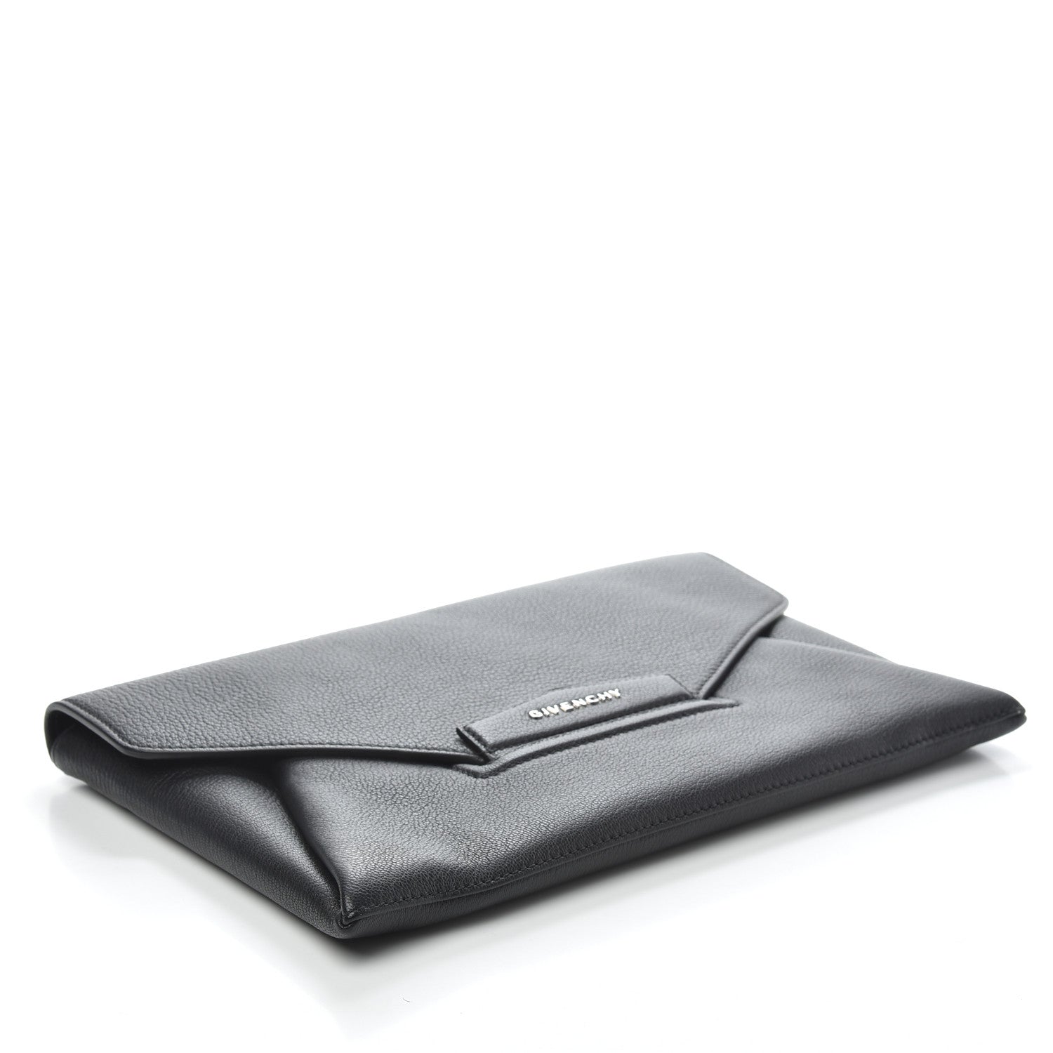 Givenchy Sugar Goatskin Medium Antigona Envelope Clutch Black 3 of 6