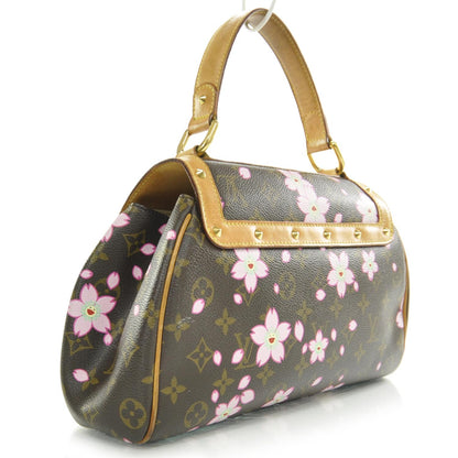 Louis Vuitton Monogram Cherry Blossom Sac Retro Bag Brown 3 of 8