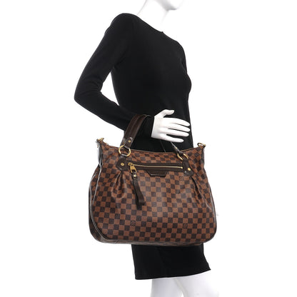 Louis Vuitton Damier Ebene Evora MM 2 of 9