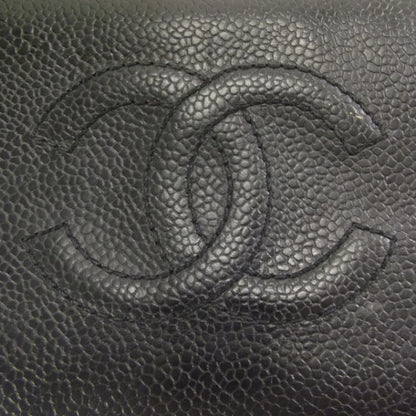 Chanel Caviar Zip Around Wallet Black 6 of 11