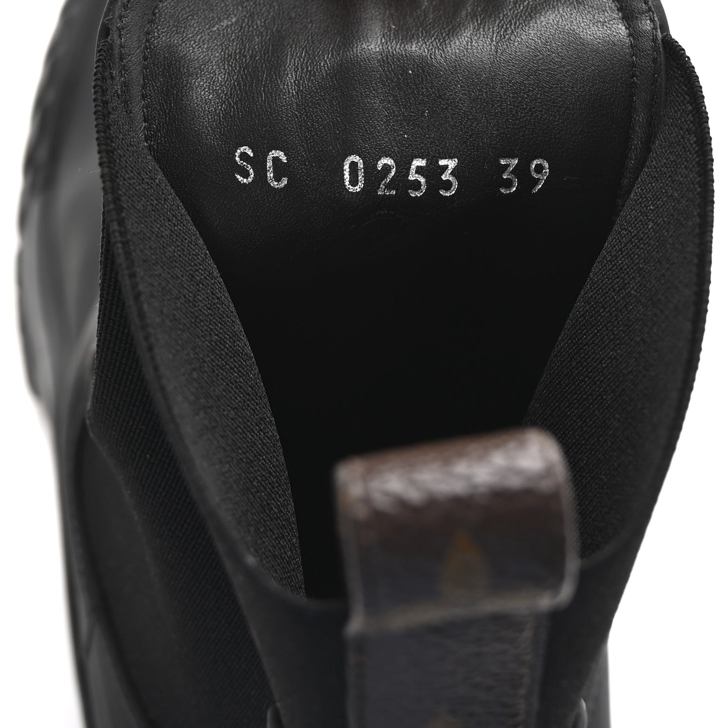 Calfskin Ruby Flat Ankle Boots 39 Black