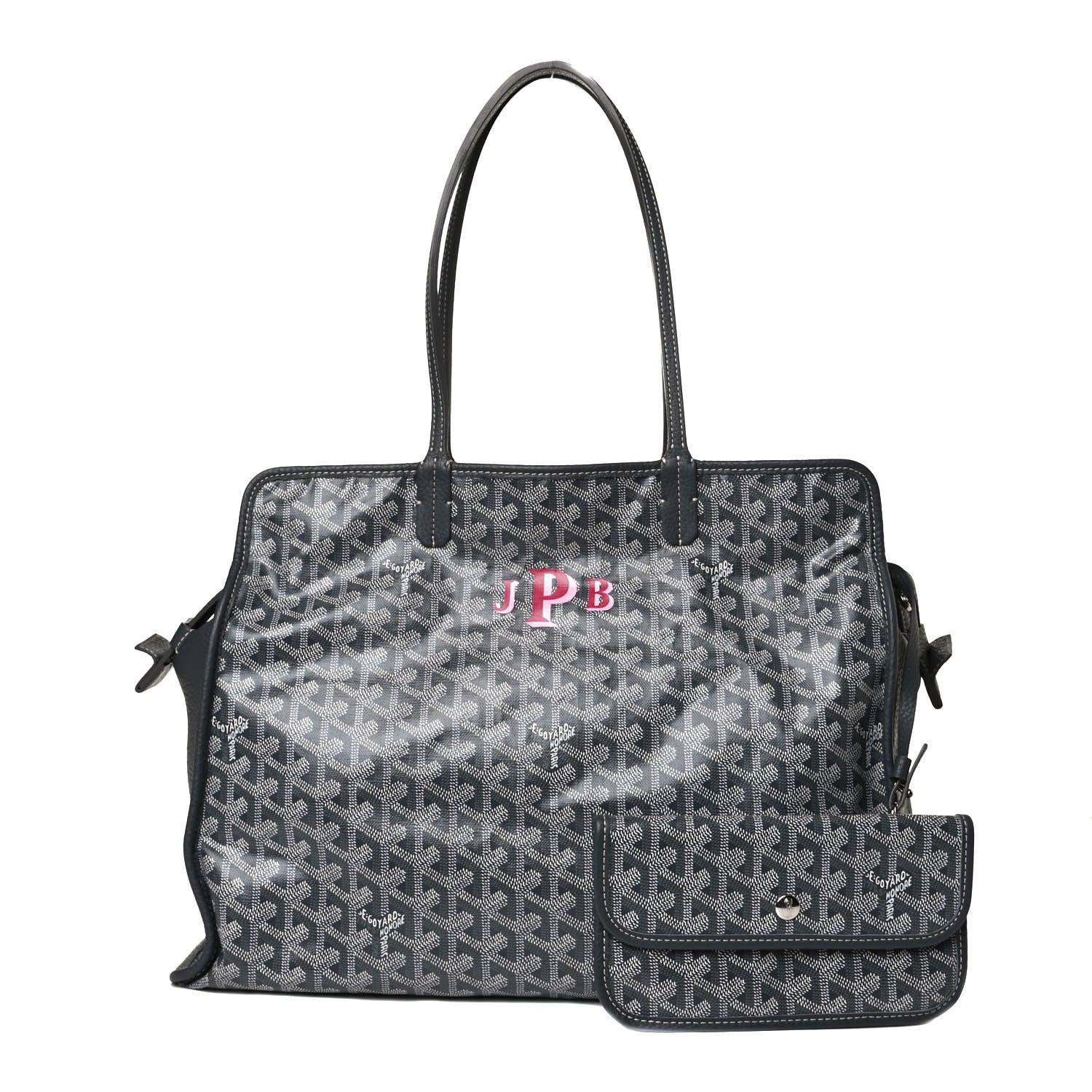 Goyard Goyardine Sac Hardy Pet Carrier PM Grey 1 of 10