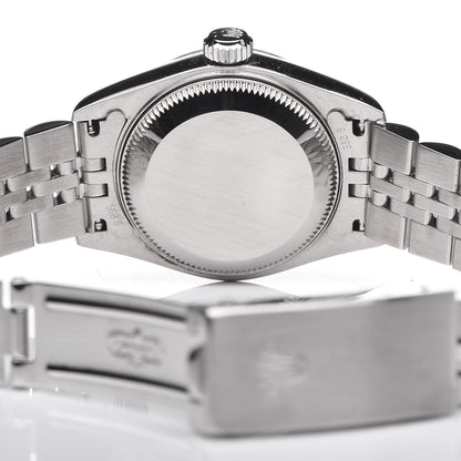 Rolex Stainless Steel 18K White Gold Diamond 26mm Oyster Perpetual Datejust Watch Silver Jubilee 79174 6 of 8