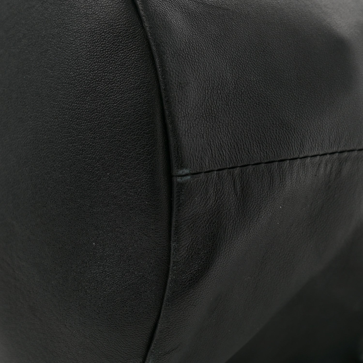 Khaite Smooth Calfskin Aria Bucket Bag Black 10 of 11