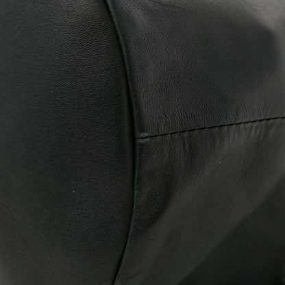 Khaite Smooth Calfskin Aria Bucket Bag Black 10 of 11