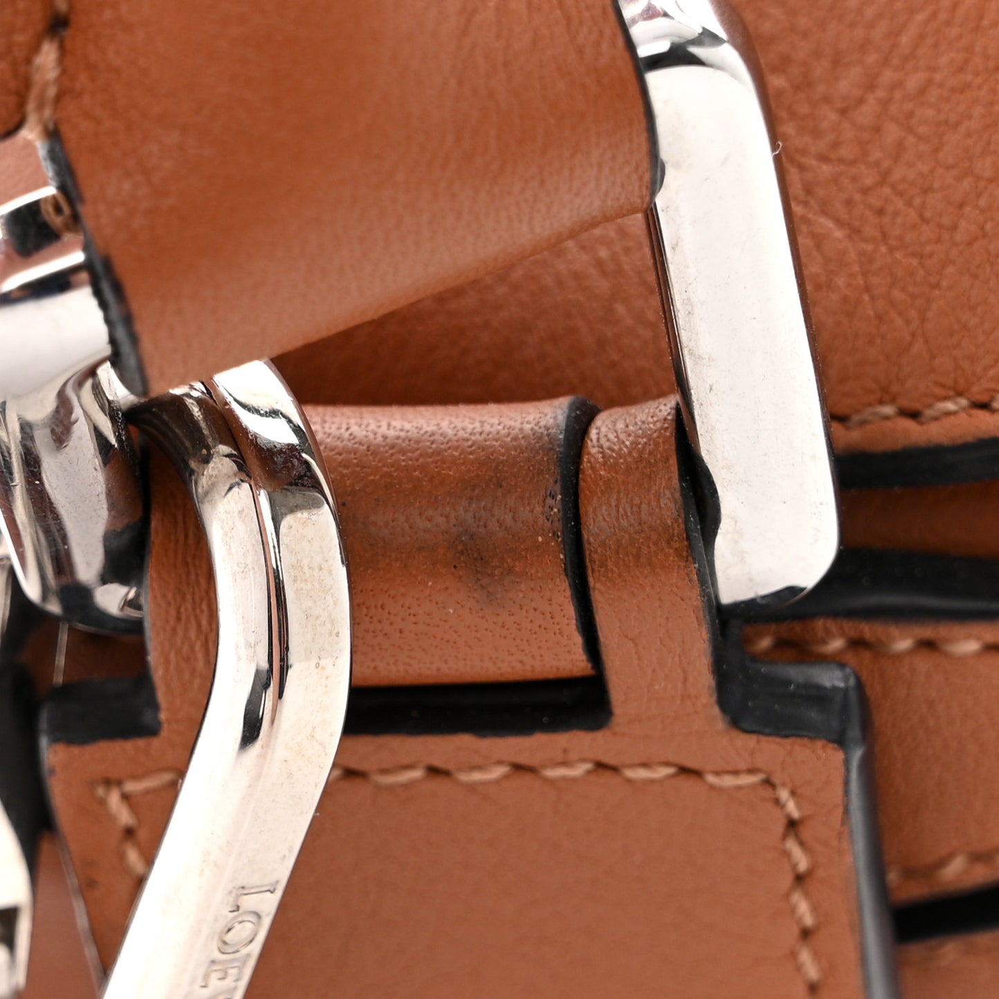 Calfskin Small Puzzle Bag Tan