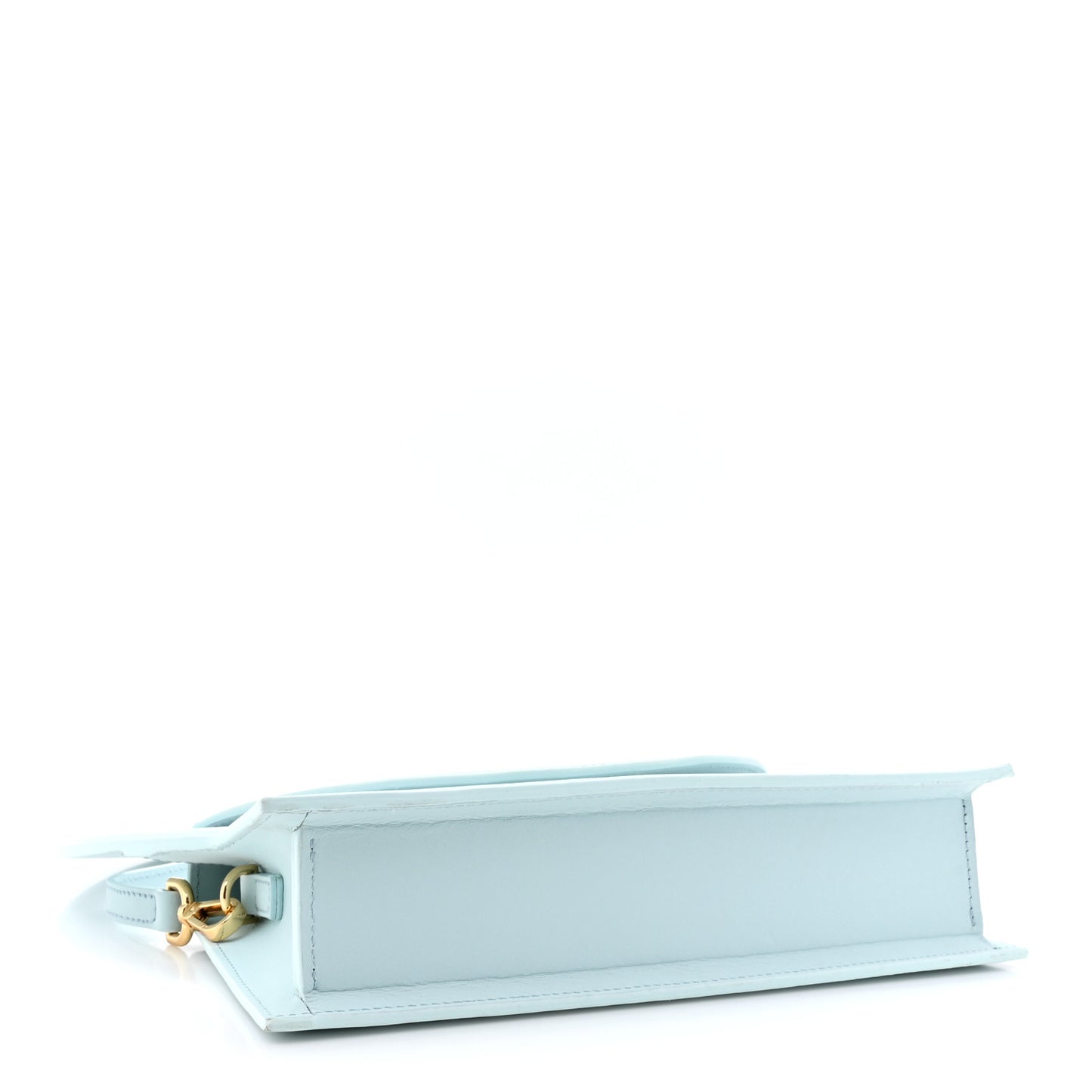 Calfskin Le Sac Rond Pale Blue