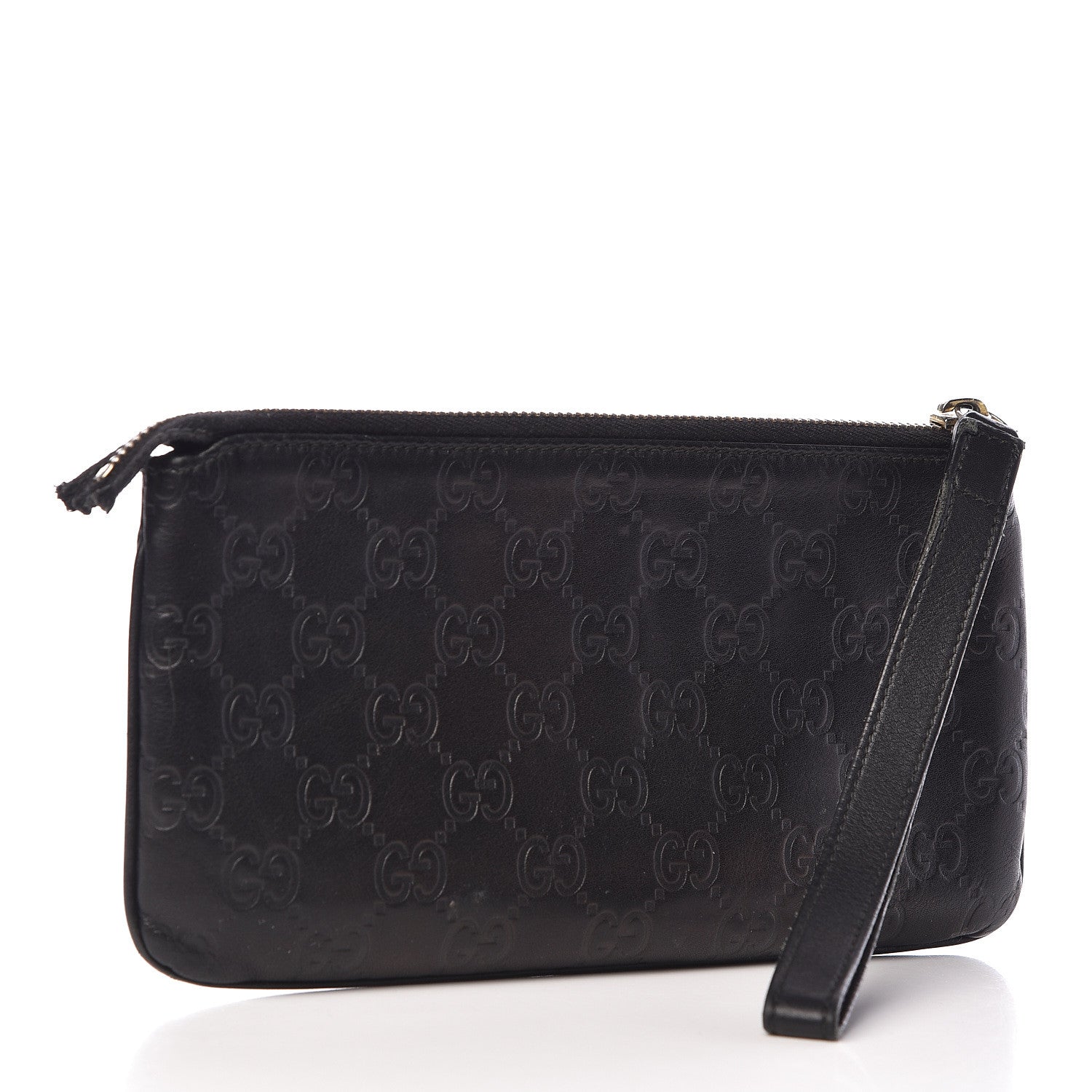 Gucci Guccissima Wristlet Black 3 of 9