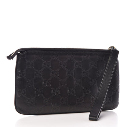 Gucci Guccissima Wristlet Black 3 of 9
