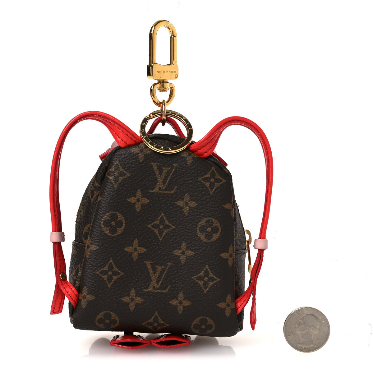 Monogram Wild Bag Palm Springs Bag Charm Key Holder