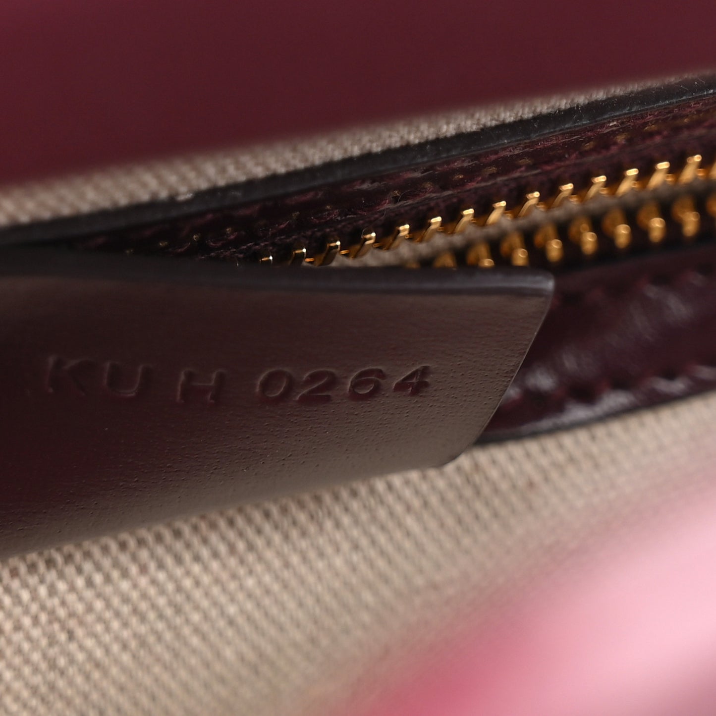 Box Calfskin Mini Lock Antigona Oxblood Red