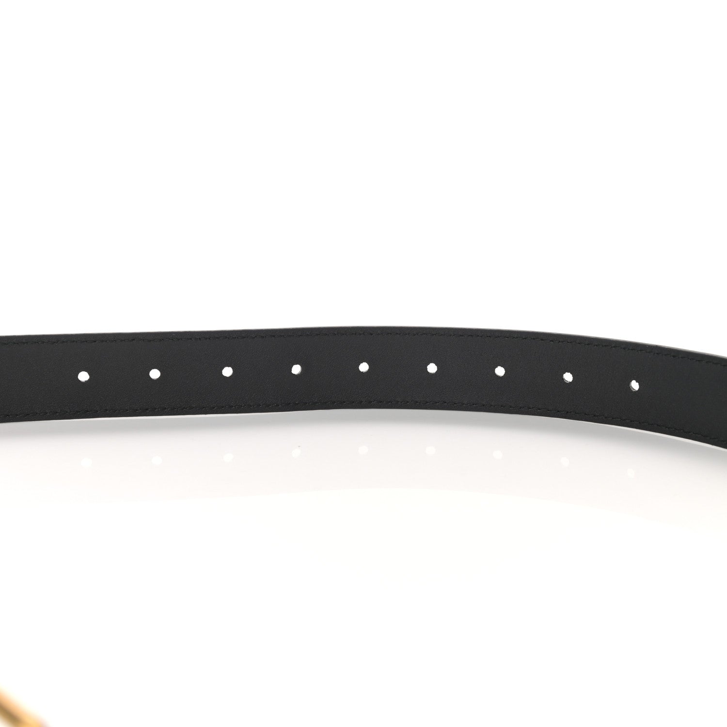 Gucci Calfskin Matelasse GG Marmont Belt Bag 85 34 Black 11 of 13