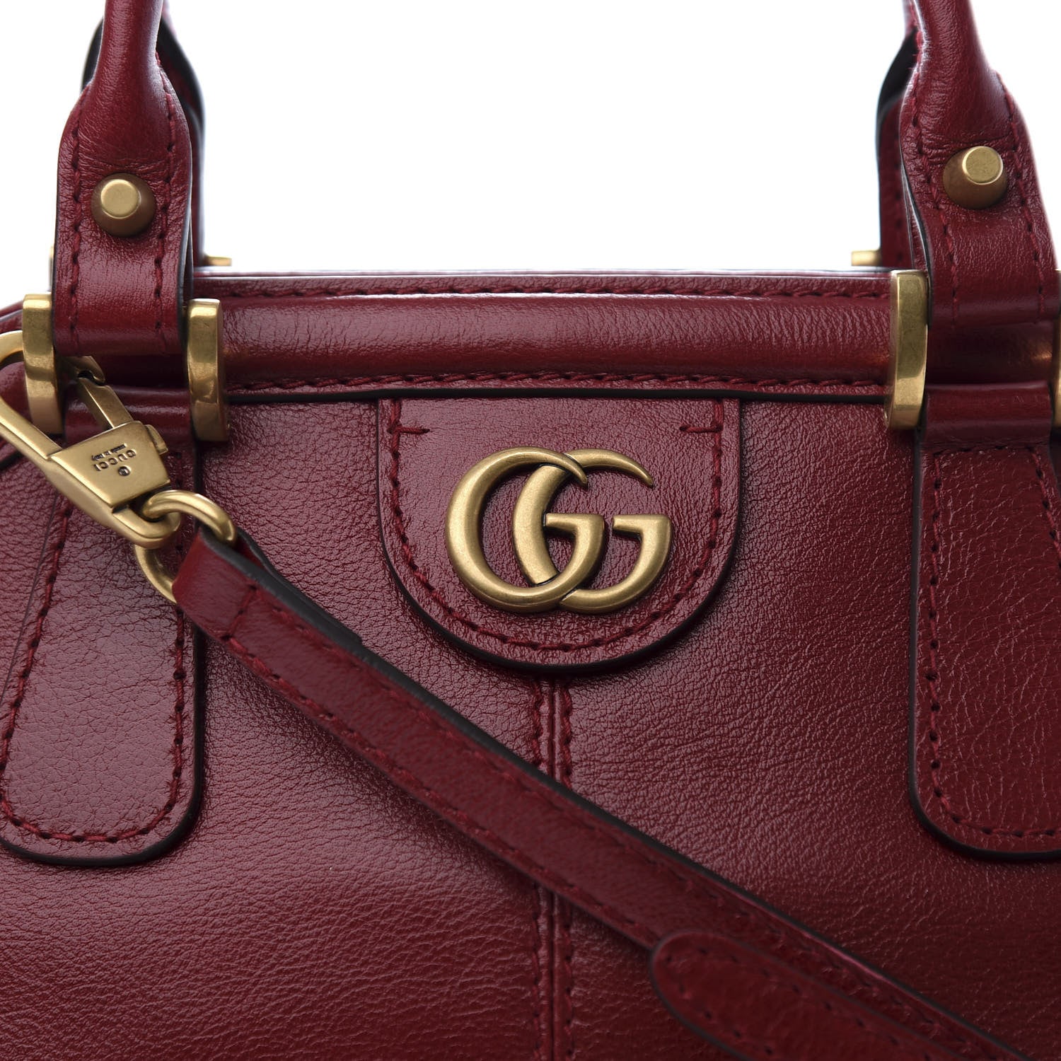 Gucci Piuma Lux Energy Medium Re(Belle) Top Handle Bag Romantic Cerise 11 of 11