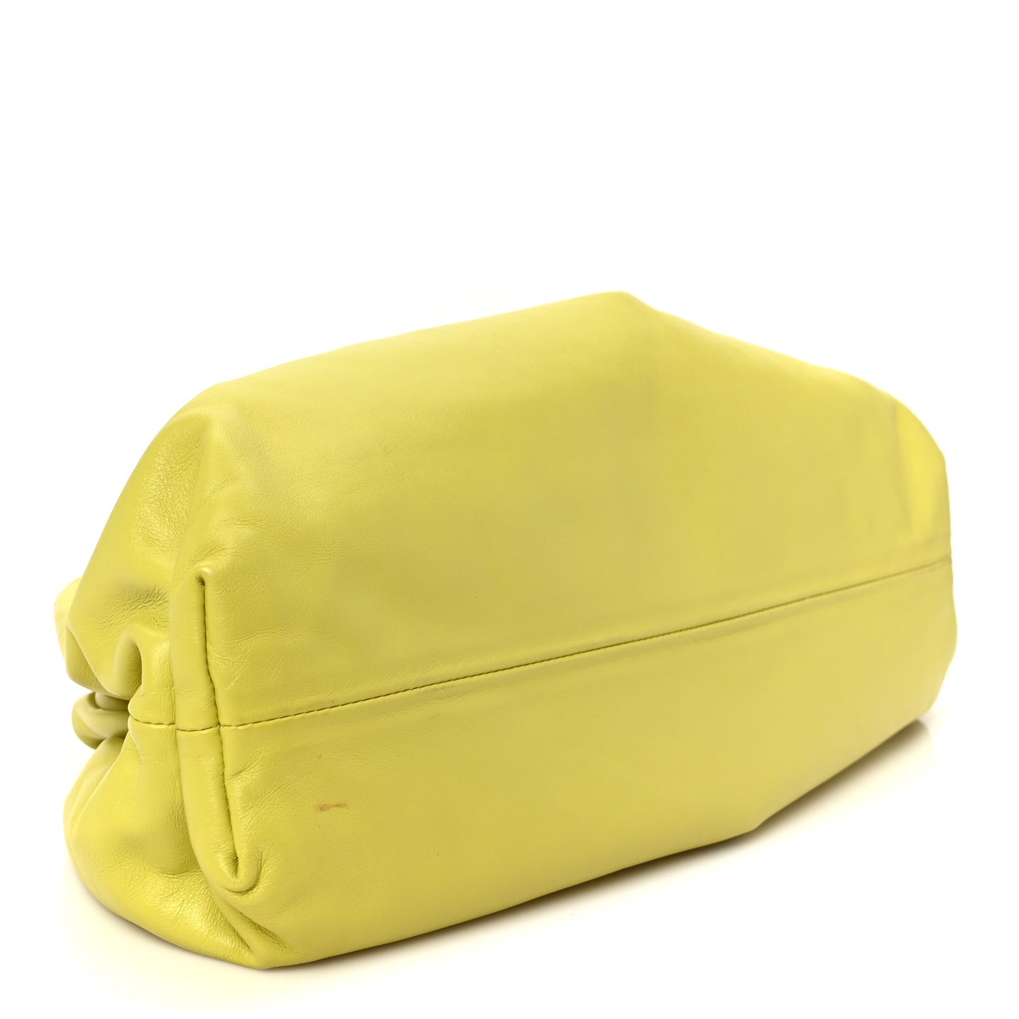 Smooth Butter Calf The Pouch Oversized Clutch Kiwi