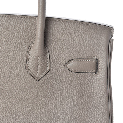 Hermes Togo Birkin 30 Gris Asphalte 28 of 30
