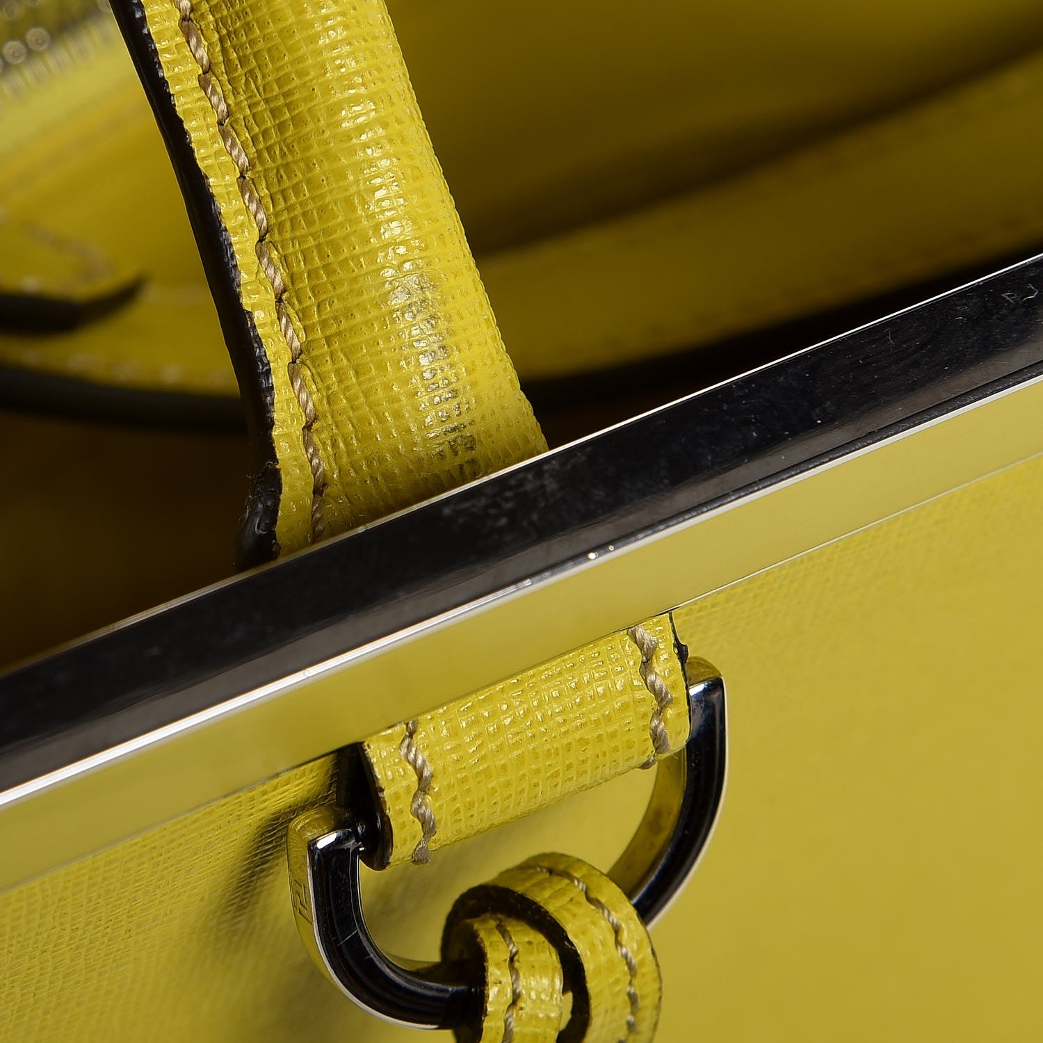 Fendi Vitello Elite Regular 2Jours Tote Cedro 12 of 12