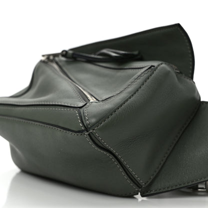 Loewe Calfskin Mini Puzzle Bumbag Dark Sage 7 of 7