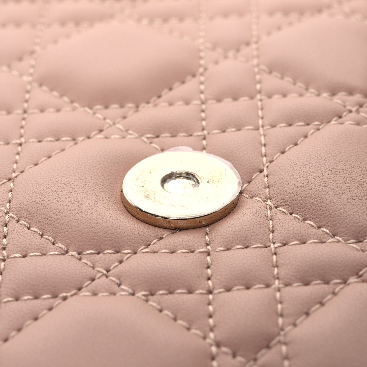 Lambskin Chain Lady My Dior Mini Chain Pouch Rose De Vents