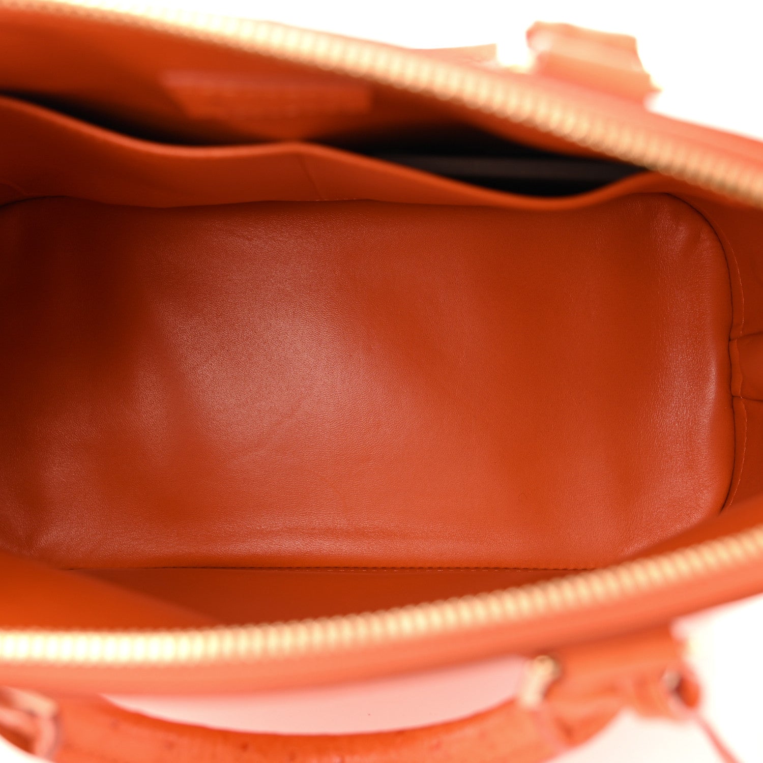 Louis Vuitton Ostrich Alma PM Piment 5 of 9