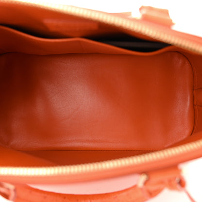 Louis Vuitton Ostrich Alma PM Piment 5 of 9