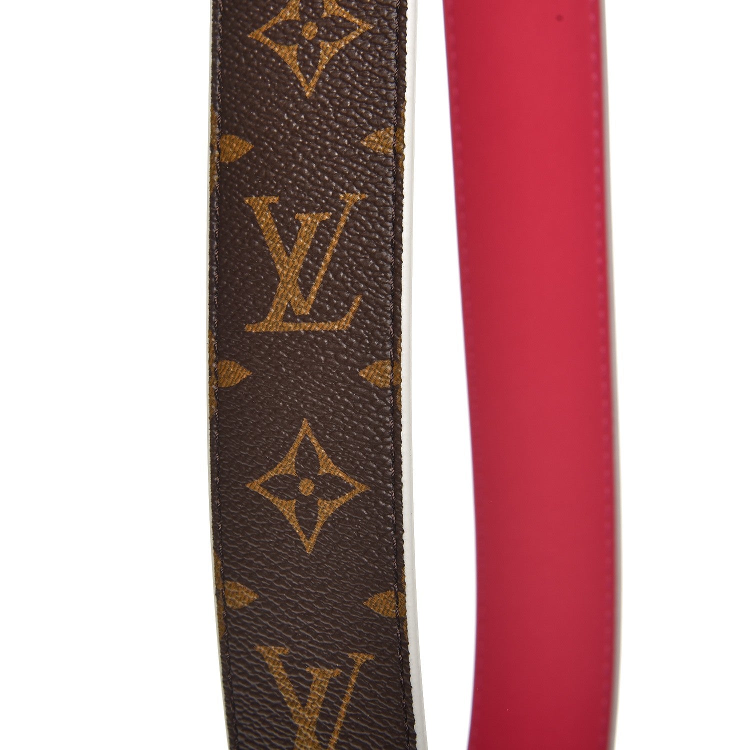 Louis Vuitton Monogram Bandouliere Shoulder Strap Hot Pink 4 of 5