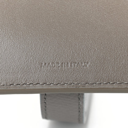 Celine Grained Calfskin Large Multifunction Strap Wallet Pebble Mineral 7 of 8