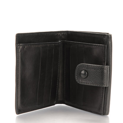 Chanel Caviar Timeless CC Compact French Wallet Black 5 of 9