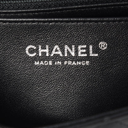 Chanel Lambskin Quilted Mini Rectangular Flap Black 6 of 8