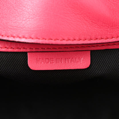 Burberry Horseferry Check Small Leah Crossbody Clutch Crimson Pink 6 of 13