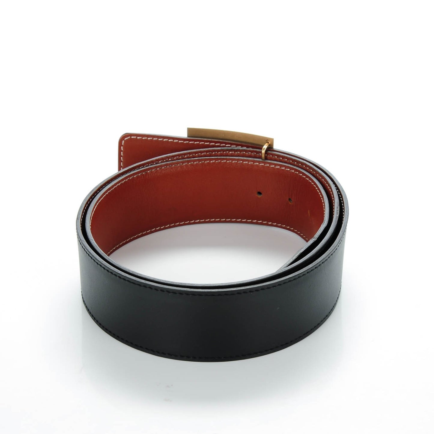 Chamonix Tadelakt 42mm Clou De Paris Belt 95 Black