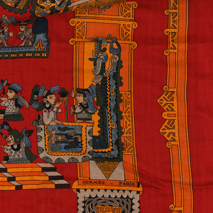 Hermes Silk Astres et Soleils Scarf 90 2 of 4