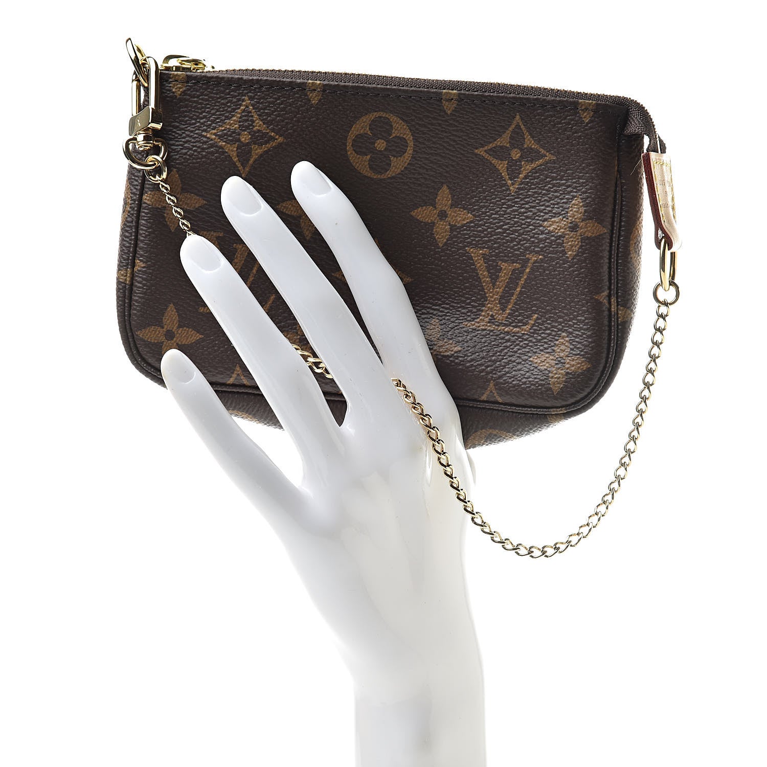 Louis Vuitton Monogram Mini Pochette Accessories 2 of 8