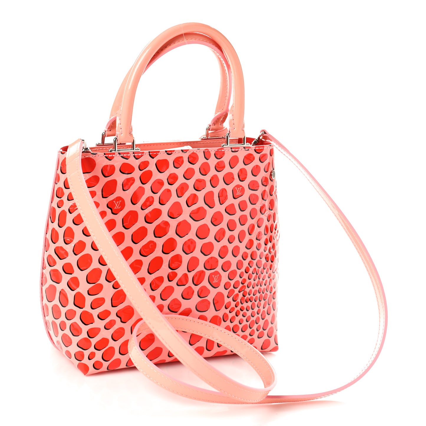 Vernis Jungle Dots Open Tote Sugar Pink Poppy