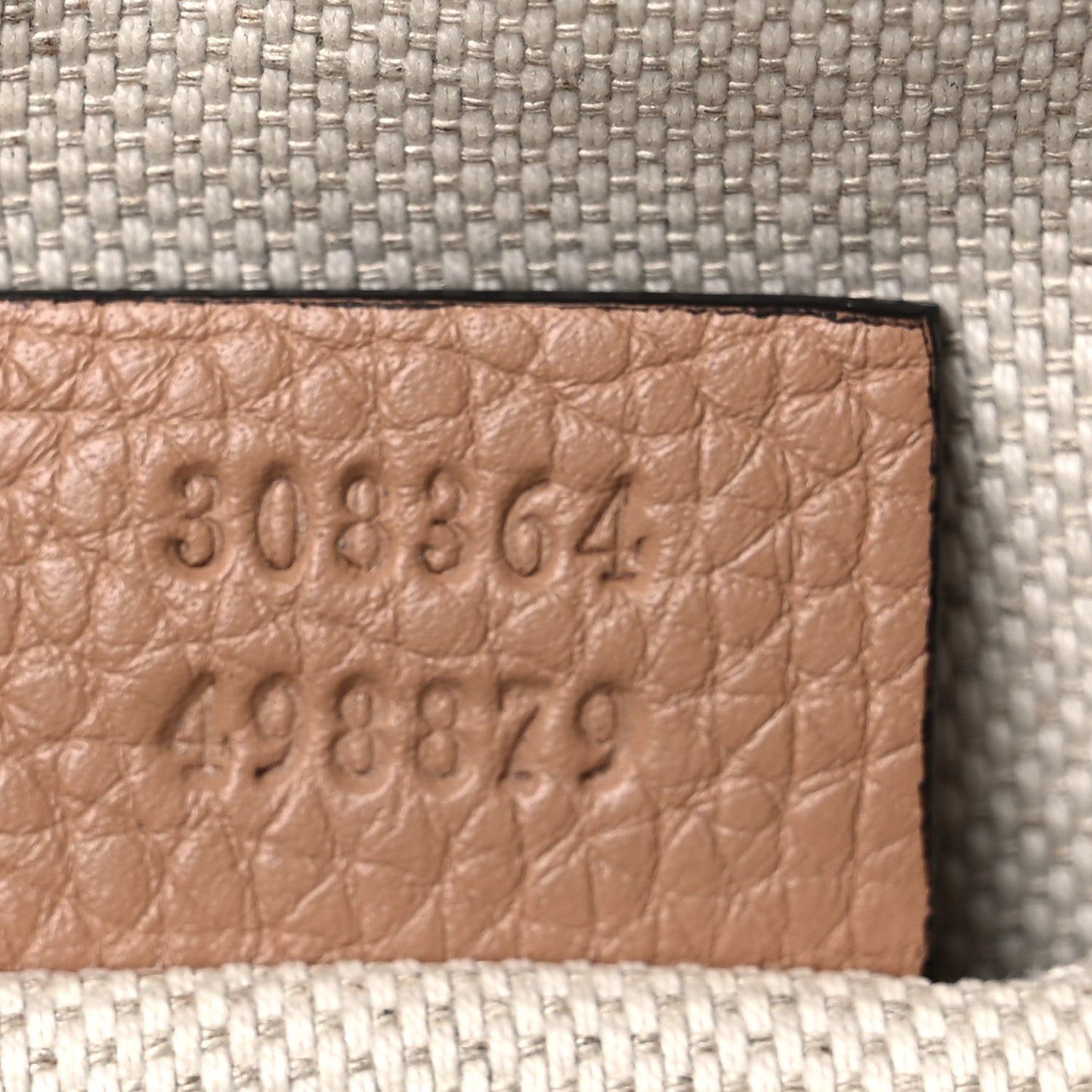 Pebbled Calfskin Small Soho Disco Bag Camelia