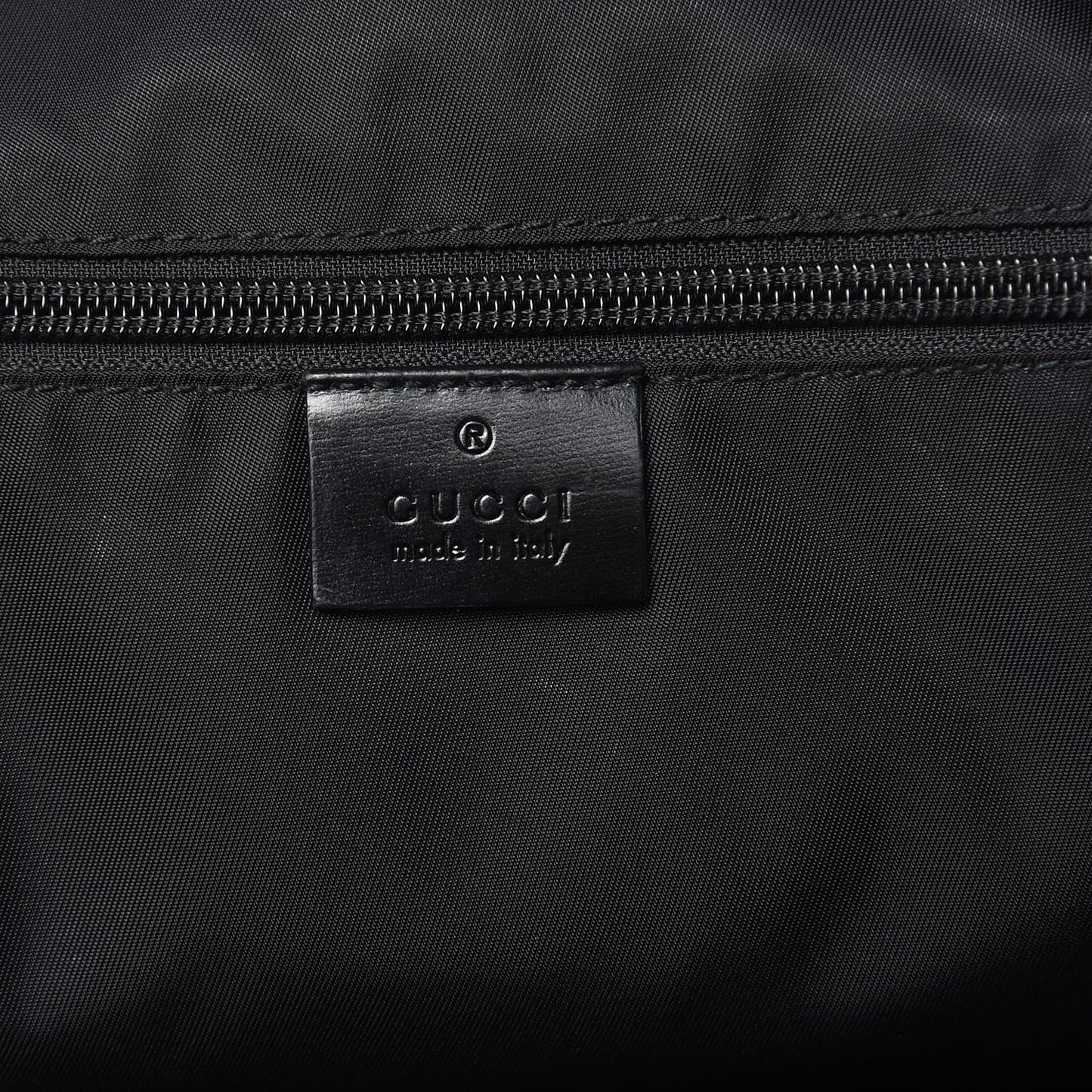 Coated Canvas Interlocking G Travel Backpack Black