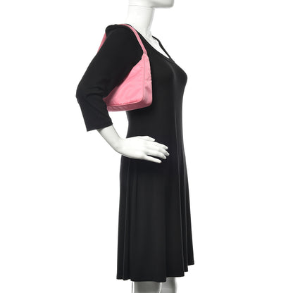 Prada Tessuto Nylon Mini Re-Edition 2000 Bag Begonia 2 of 12