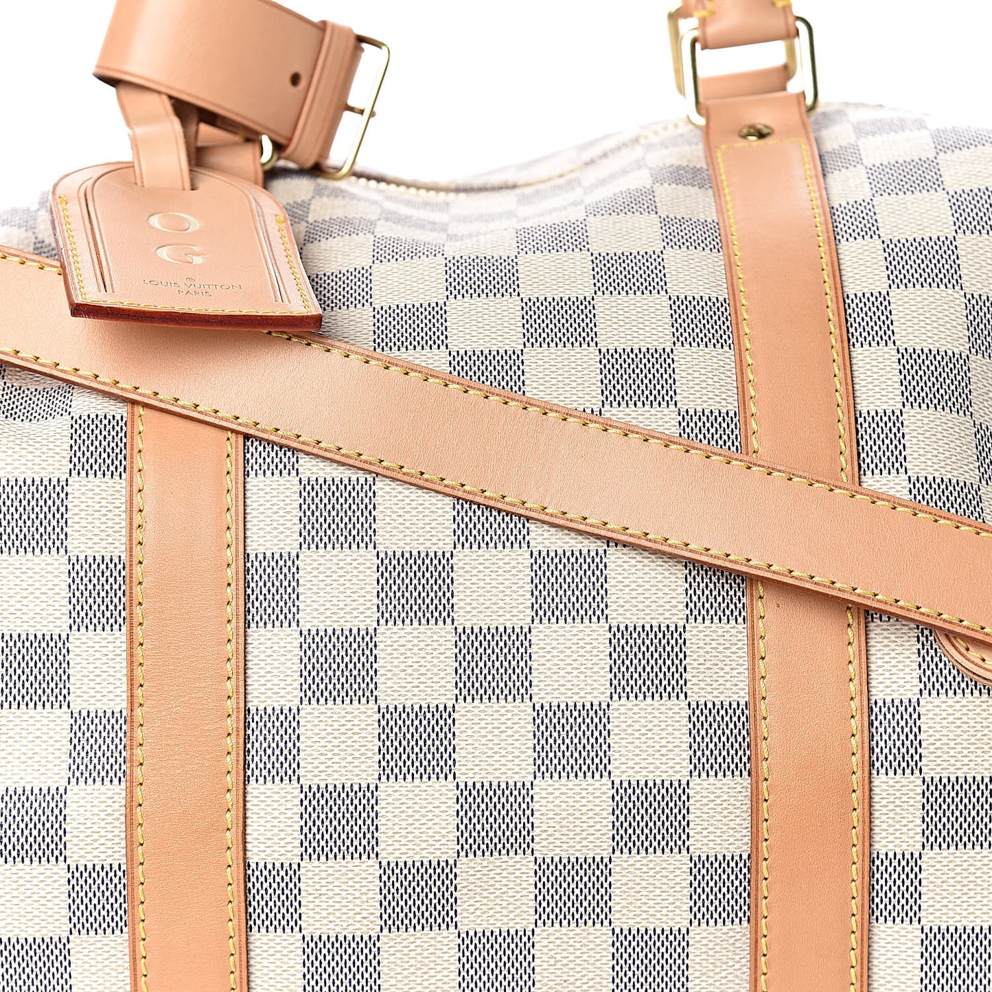 Damier Azur Keepall Bandouliere 55