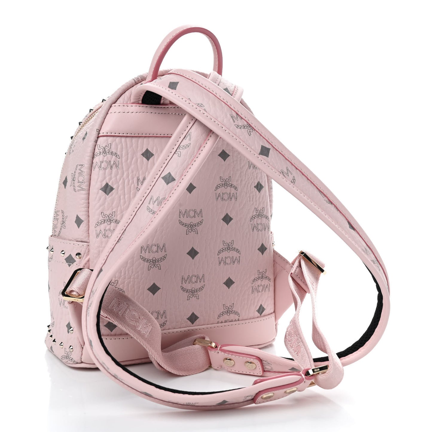 Visetos Side Stud Mini Taiwan Backpack Pink
