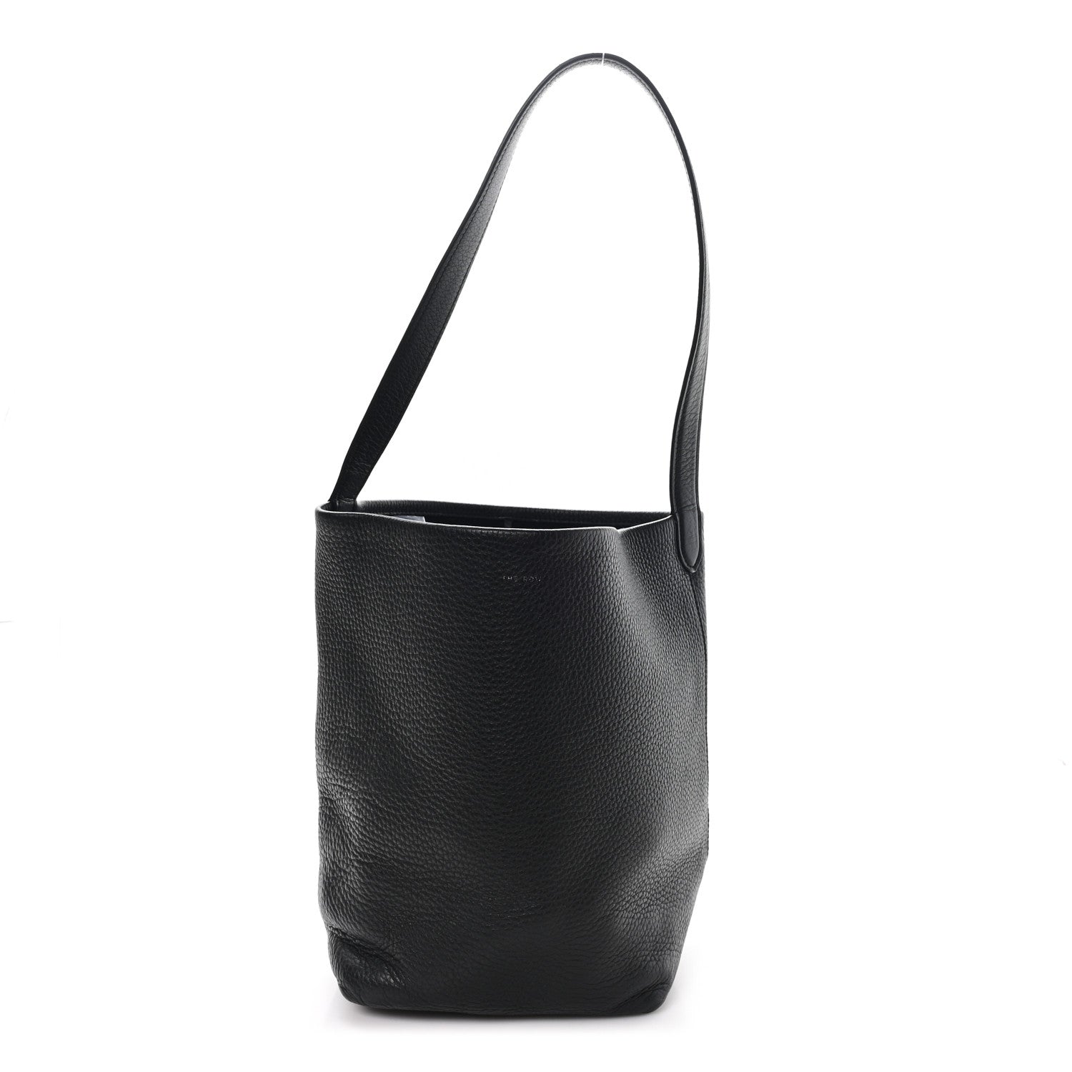 The Row Grained Calfskin Medium N/S Park Tote Black 1 of 10