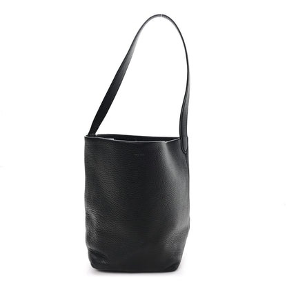 The Row Grained Calfskin Medium N/S Park Tote Black 1 of 10